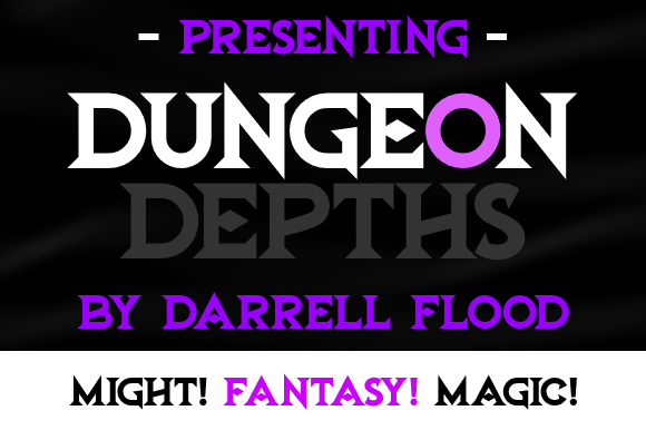 Dungeon Depths Font preview 3