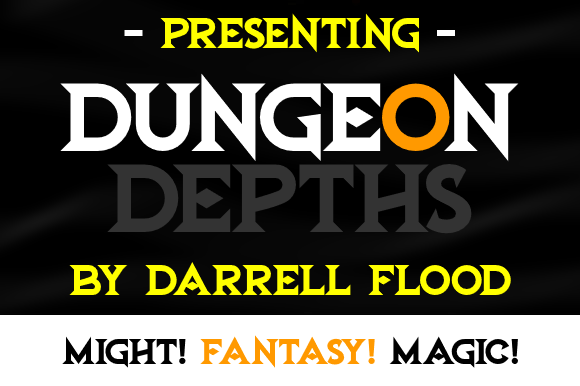 Dungeon Depths Font preview 4
