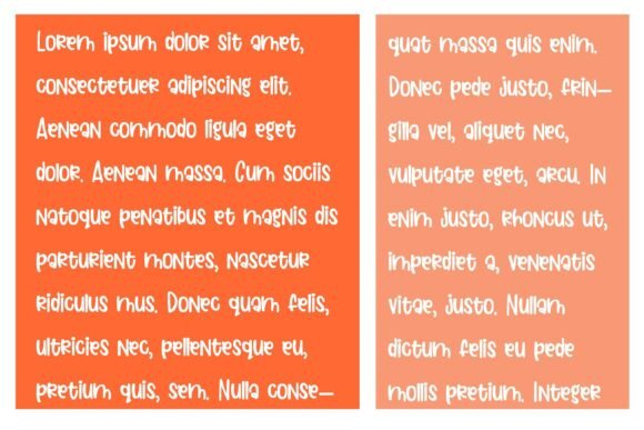 Dunkin Font preview 4