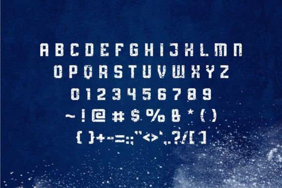 Duster Font preview 3