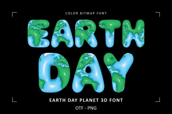 Earth Day Font