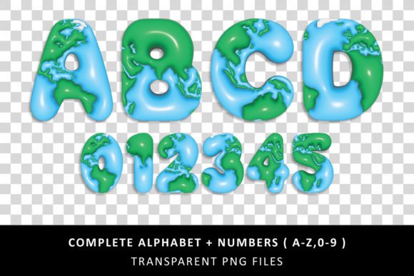 Earth Day Font preview 3