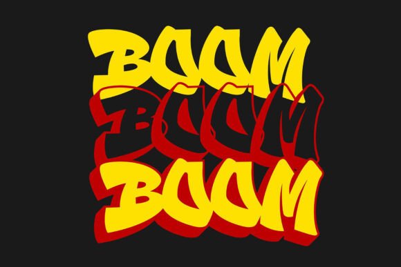 Bold Streak Font preview 3