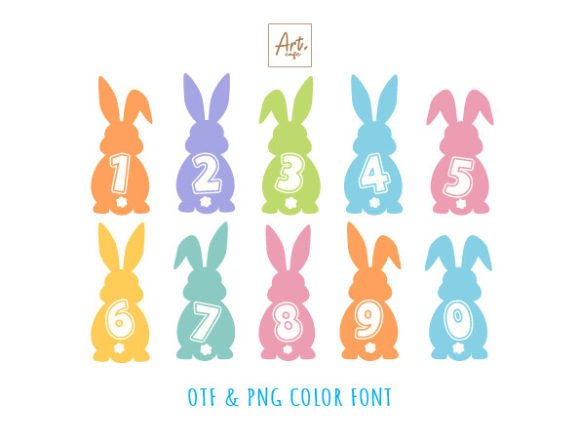 Easter Font preview 5