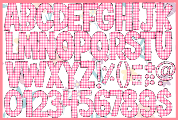 Easter and Spring Font preview 2