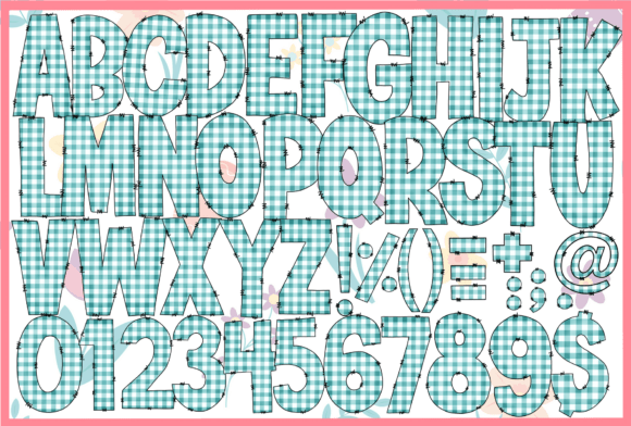 Easter and Spring Font preview 3
