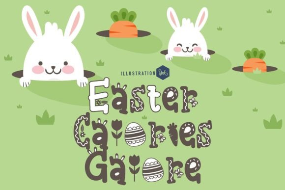 Easter Calories Galore Font