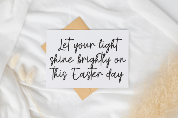 Easter Sublimation Font preview 2
