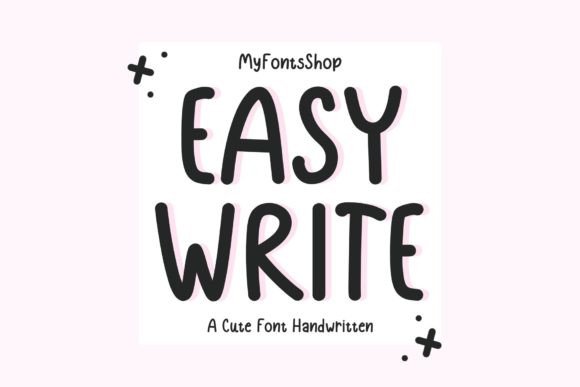 Easy Write Font