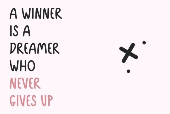 Easy Write Font preview 4