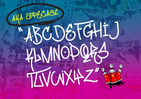 Aka Font preview 2