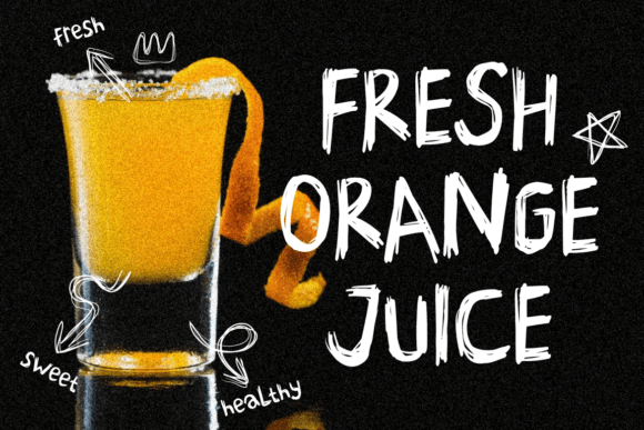Effortline Font preview 4