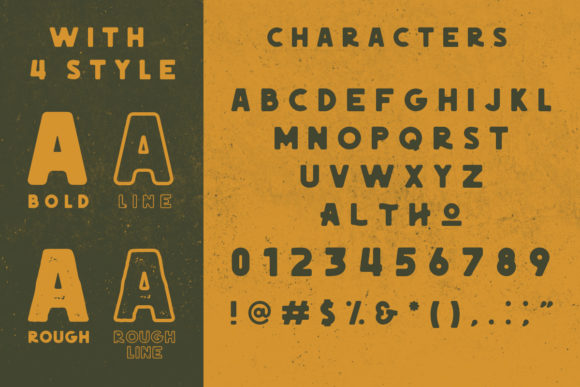 Antler Bold Font preview 2
