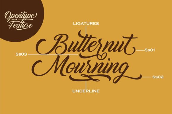 Elegant Font preview 3