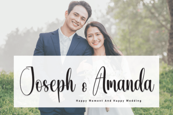 Elegant Calligraphy Font preview 2