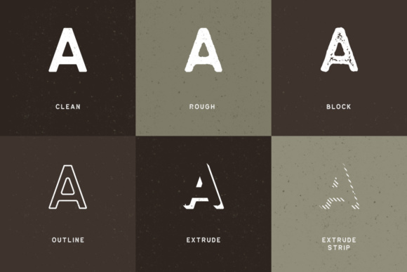 Antone Family Font preview 2