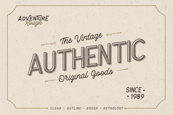 Antone Family Font preview 3