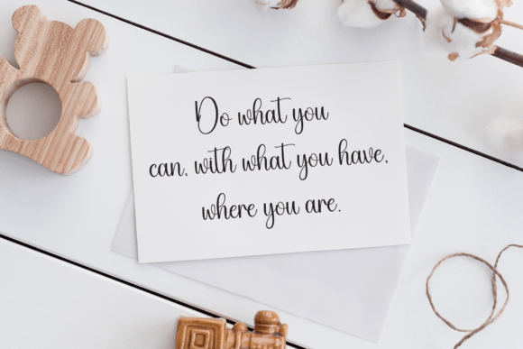 Elegant Embroidery Font preview 3