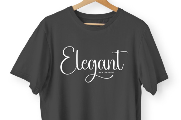 Elegant Embroidery Font preview 4