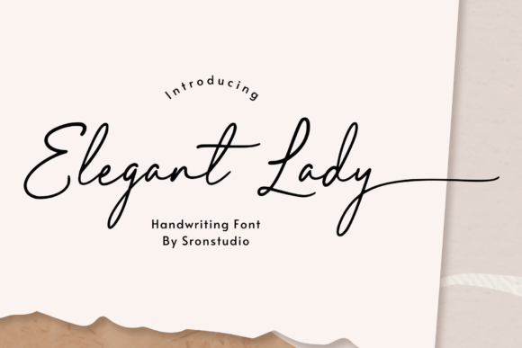 Elegant Lady Font