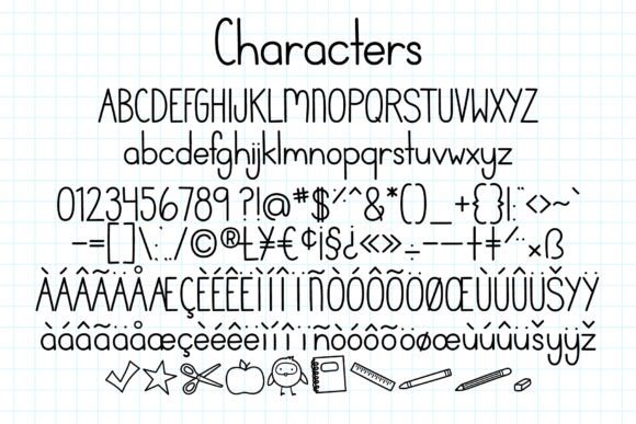 Elementary Type Font preview 2