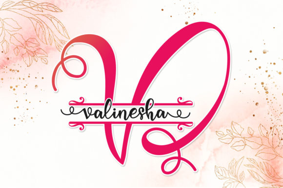 Elennia Monogram Font preview 2