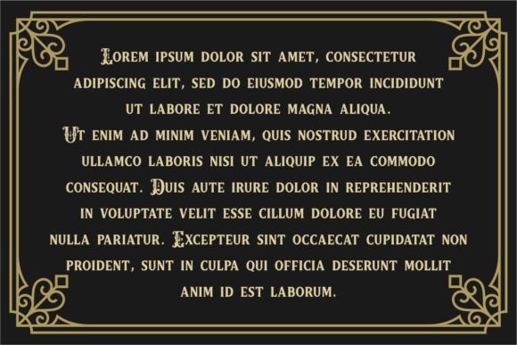 Elleganthe Font preview 3