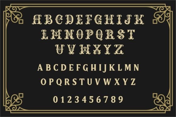 Elleganthe Font preview 4