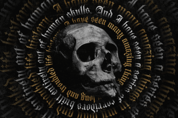 Antraxen Font preview 4