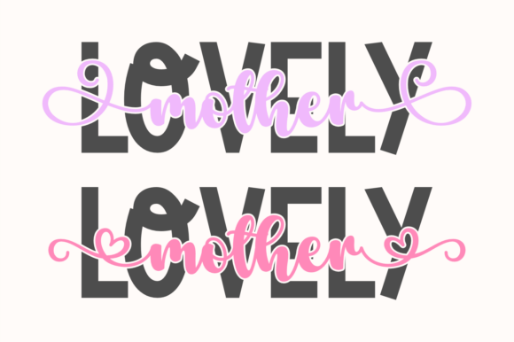 Embrace Mother's Font preview 3