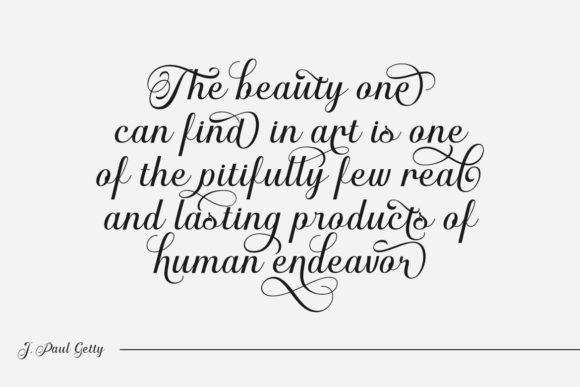 Emelina Scripts Font preview 3