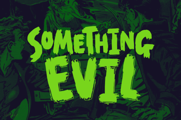 End Crawl Font preview 3