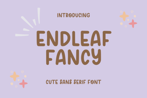 Endleaf Fancy Font