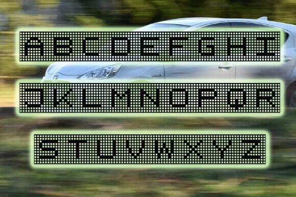 Energized Font preview 3
