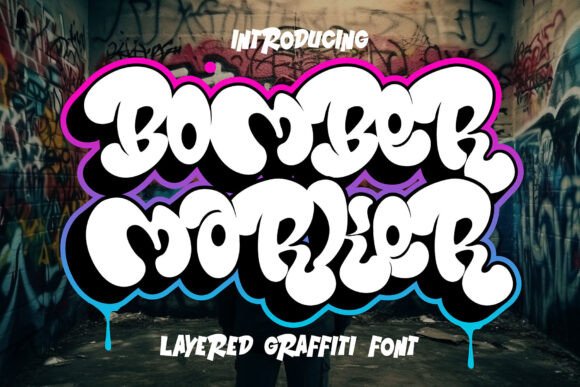 Bomber Marker Font