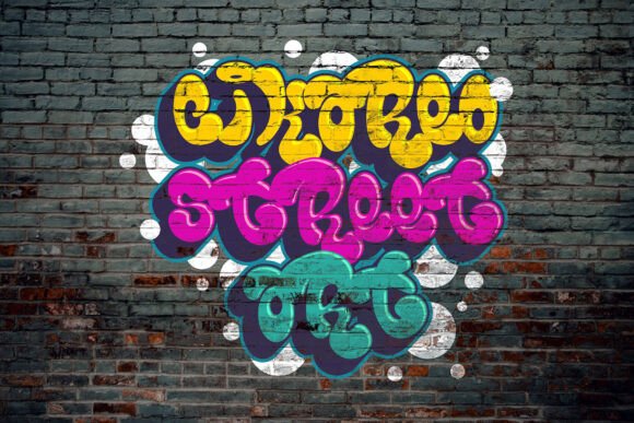 Bomber Marker Font preview 3