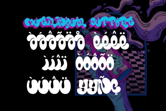 Bomber Marker Font preview 4