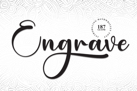 Engrave Font