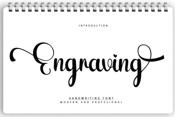 Engraving Font