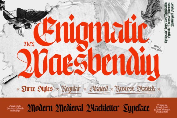 Enigmatic Waesbendiy Font