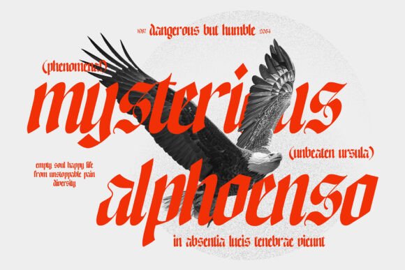 Enigmatic Waesbendiy Font preview 3