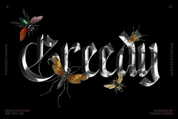 Enigmatic Waesbendiy Font preview 4