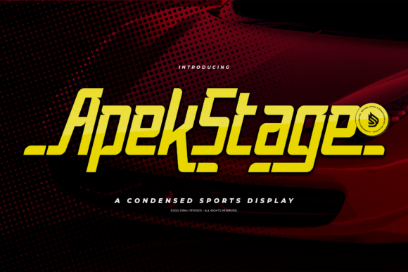 Apek Stage Font