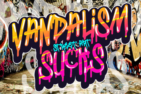 Bombing Gang Font preview 2