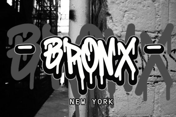 Bombing Gang Font preview 3