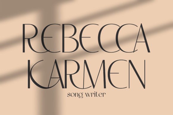 Ericka Font preview 2