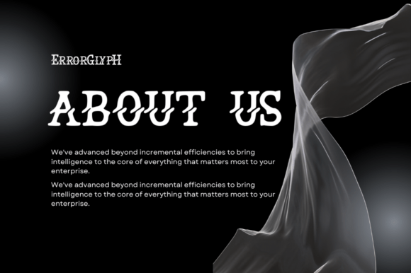 Errorglyph Font preview 3