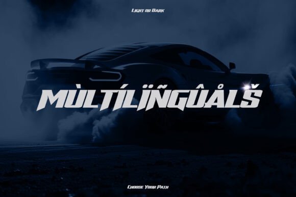 Esport Font preview 3