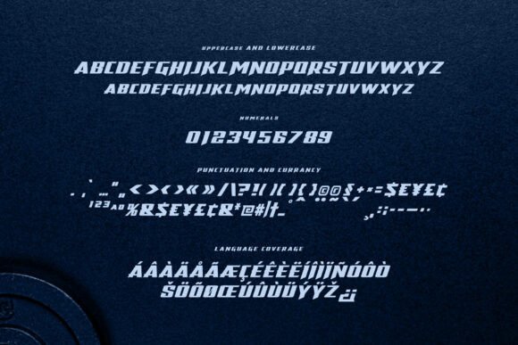 Esport Font preview 4