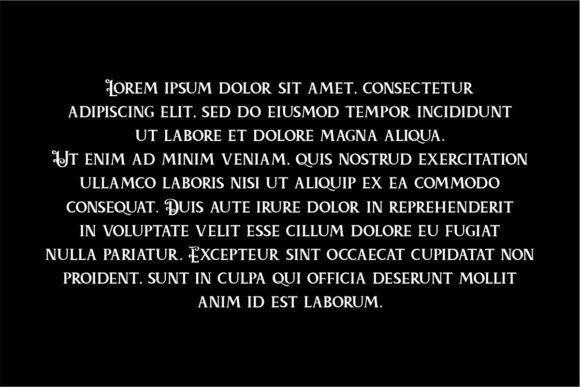 Estetique Font preview 4